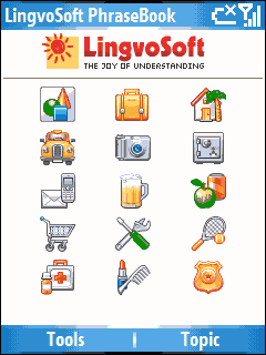 LingvoSoft PhraseBook English <-> Japanese Romaji for MS Smartphone