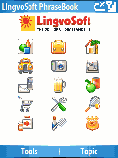 LingvoSoft Talking PhraseBook English <-> Russian for MS Smartphone