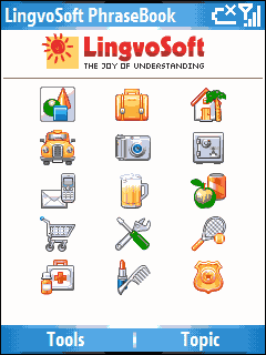 LingvoSoft PhraseBook Spanish <-> Italian for MS Smartphone