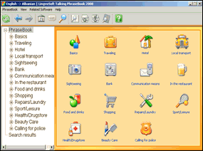 LingvoSoft Learning Voice PhraseBook English <-> Albanian for Windows