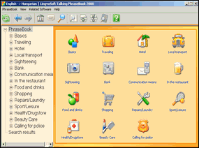 LingvoSoft Learning Voice PhraseBook English <-> Hungarian for Windows