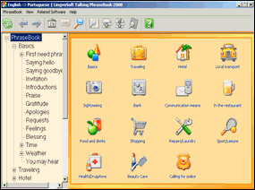 LingvoSoft Learning Voice PhraseBook English <-> Portuguese for Windows