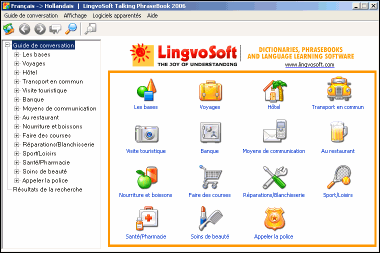 LingvoSoft Learning Voice PhraseBookFrench <-> Dutch for Windows