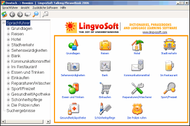 LingvoSoft Learning Voice PhraseBookGerman <-> Bosnian for Windows