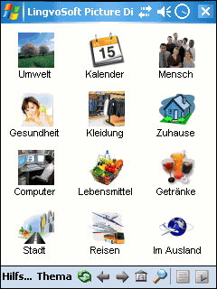 LingvoSoft Picture Dictionary German <-> Arabic for Pocket PC
