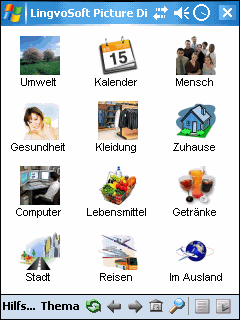 LingvoSoft Talking Picture Dictionary German <-> French for Pocket PC