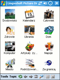 LingvoSoft Talking Picture Dictionary Polish <-> Arabic for Pocket PC
