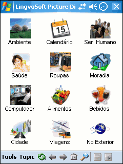 LingvoSoft Picture Dictionary Portuguese <-> Chinese Mandarin Simplified for Pocket PC