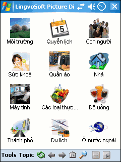 LingvoSoft Talking Picture Dictionary Vietnamese <-> Chinese Mandarin Simplified for Pocket PC