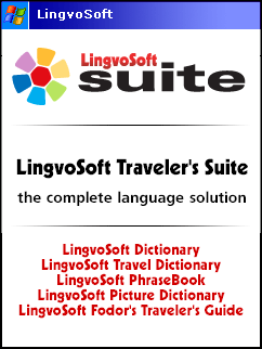LingvoSoft Travel Suite English <-> Chinese Mandarin Traditional for Pocket PC